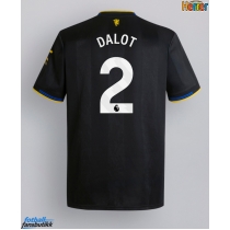 Manchester United Diogo Dalot #2 Tredjedrakt 2025-26 Kortermet